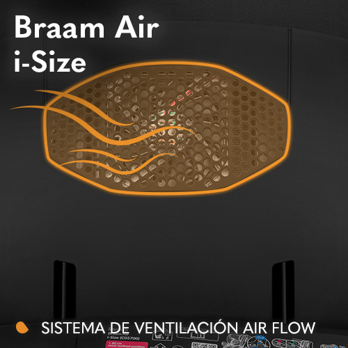 Lionelo ​​Braam Air i-Size Black Carbon — Silla de coche
